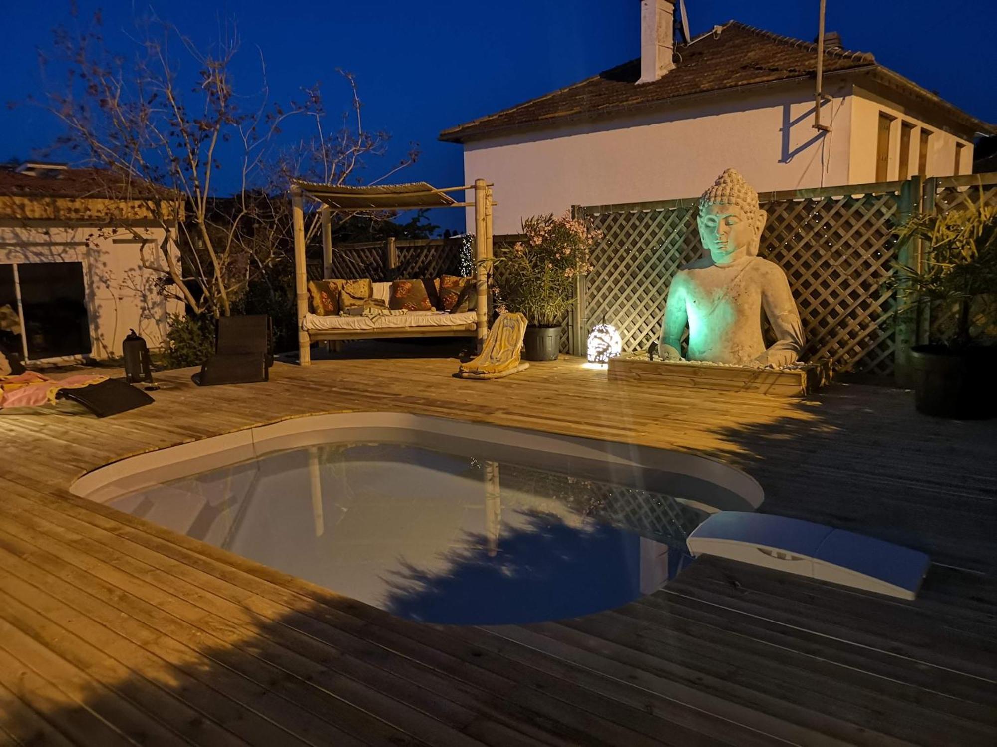 La Serenite Balinaise, Chambre Et Sdb Privee, Jardin , Piscine Et Jacuzzi En Saison, Pres De Chantilly, Parc Asterix Et Cdg Et Paris En 20' Orry-La-Ville Extérieur photo