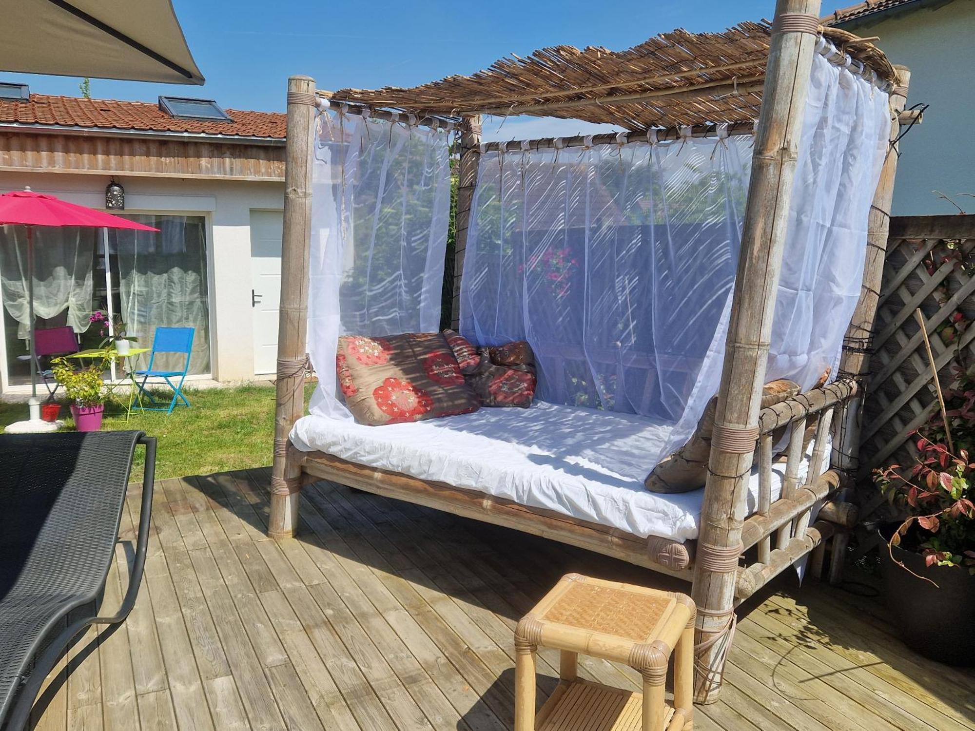 La Serenite Balinaise, Chambre Et Sdb Privee, Jardin , Piscine Et Jacuzzi En Saison, Pres De Chantilly, Parc Asterix Et Cdg Et Paris En 20' Orry-La-Ville Extérieur photo