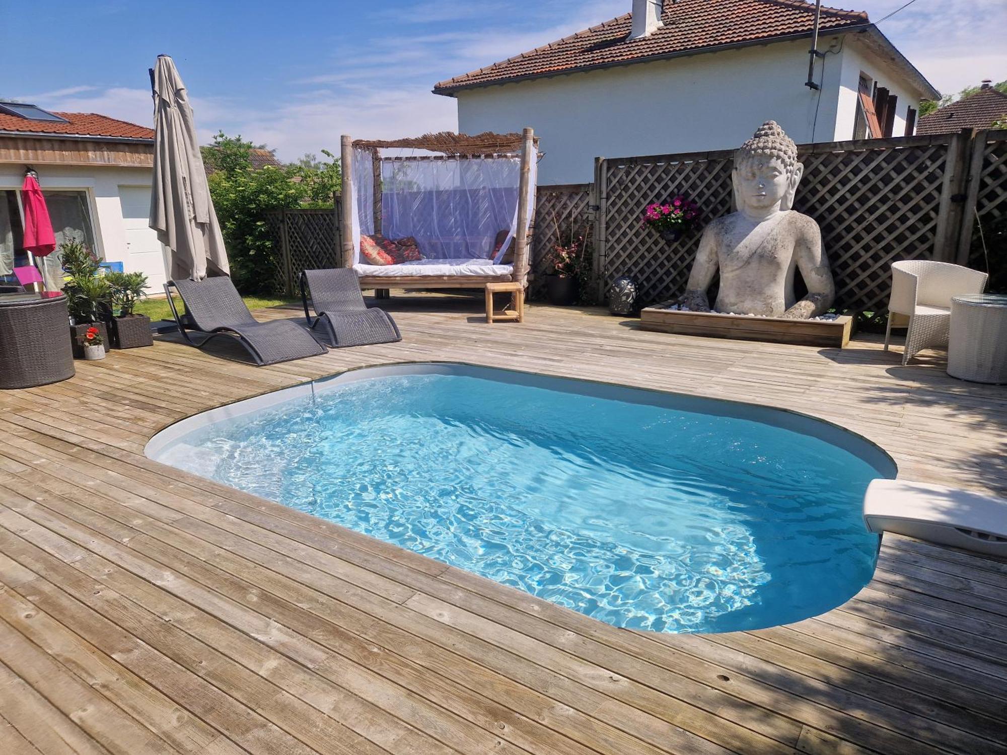La Serenite Balinaise, Chambre Et Sdb Privee, Jardin , Piscine Et Jacuzzi En Saison, Pres De Chantilly, Parc Asterix Et Cdg Et Paris En 20' Orry-La-Ville Extérieur photo