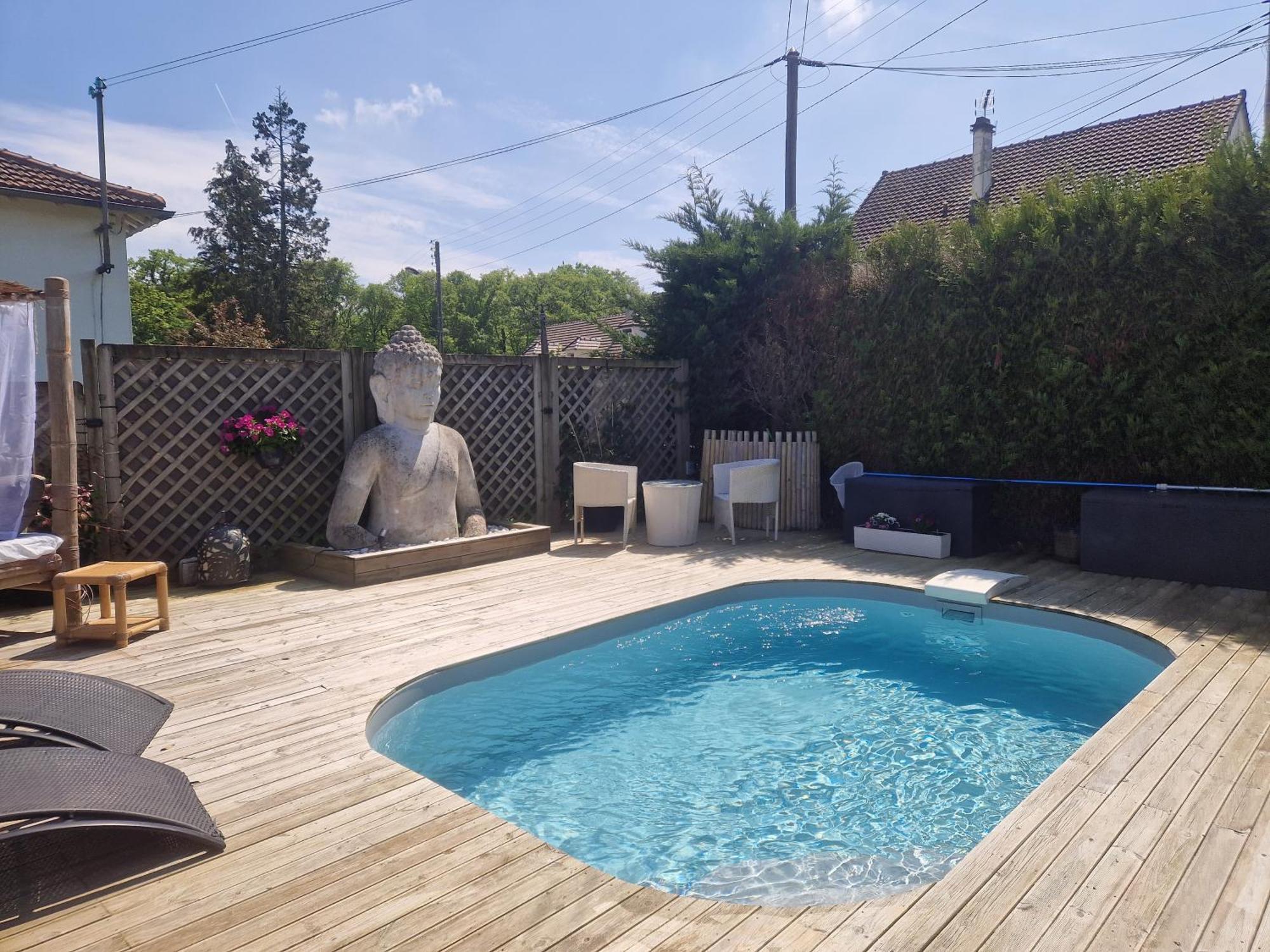 La Serenite Balinaise, Chambre Et Sdb Privee, Jardin , Piscine Et Jacuzzi En Saison, Pres De Chantilly, Parc Asterix Et Cdg Et Paris En 20' Orry-La-Ville Extérieur photo